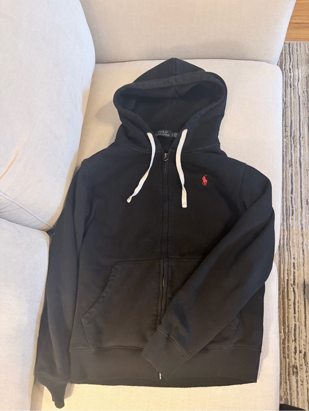 Ralph Lauren Black Zip Up